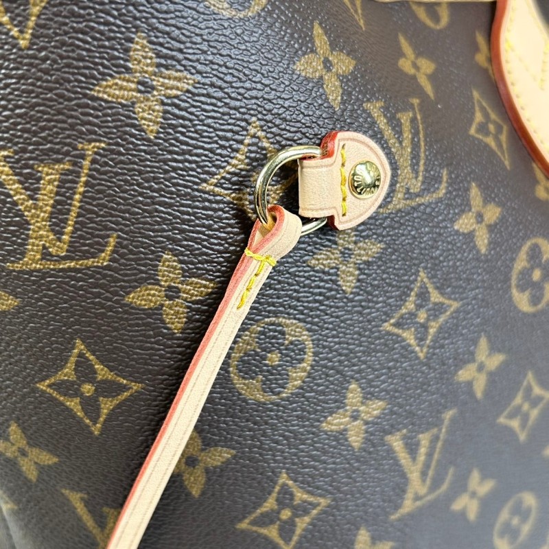 LV路易威登老花Neverfull大號子母包 帶子袋 容量超大 可手提可單肩 日常通勤逛街都合適-20