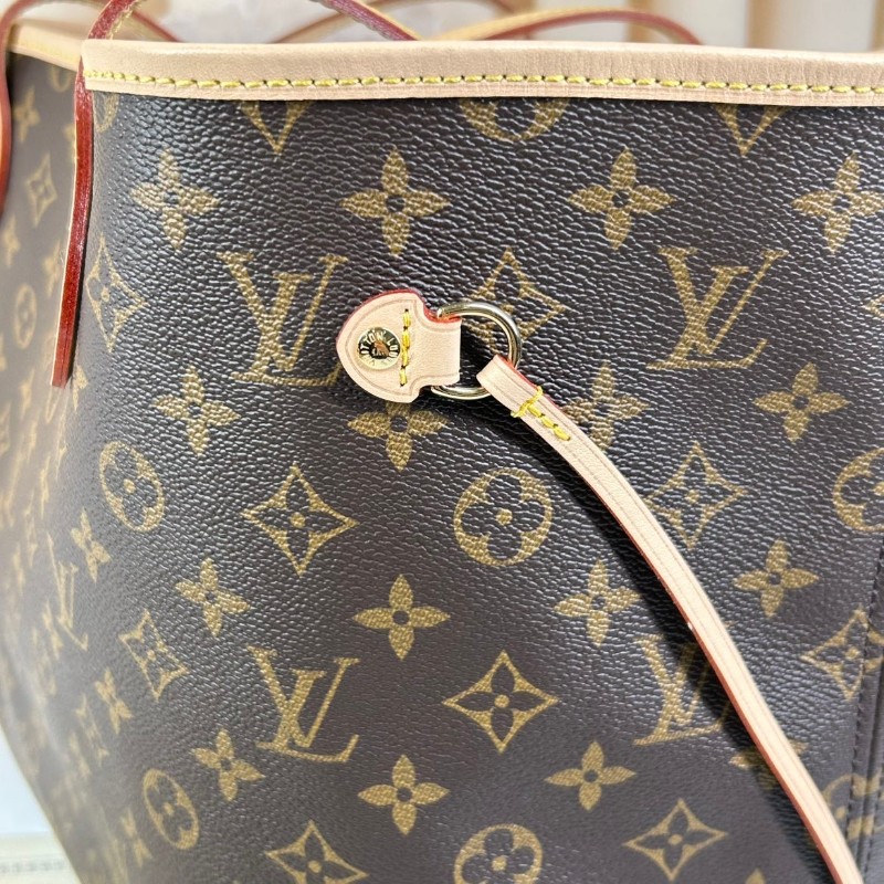 LV路易威登老花Neverfull大號子母包 帶子袋 容量超大 可手提可單肩 日常通勤逛街都合適-25