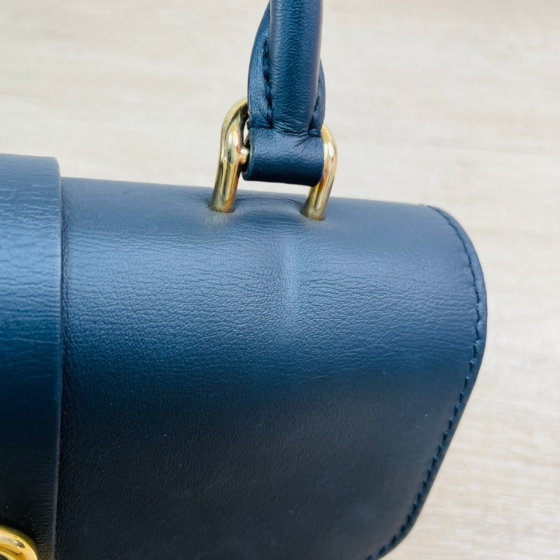 專櫃價3.3折!路易威登/Louis Vuitton locky bb黑拼老花鎖頭包 手提單肩斜挎都可 經典款式 休閒復古-17