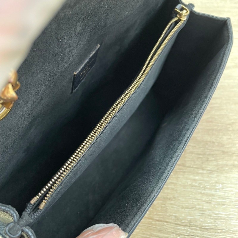 專櫃價2.7折!LOUIS VUITTON Victoire老花 金屬鏈條搭配拼色皮革 腋下包斜挎包單肩包-11