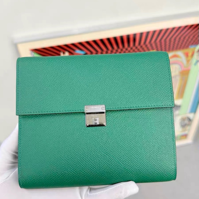 愛馬仕Clic 16絲絨綠 woc-0
