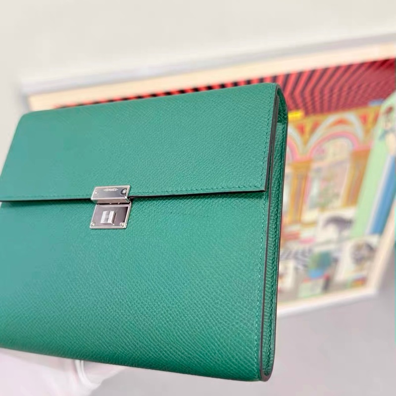 愛馬仕Clic 16絲絨綠 woc-9