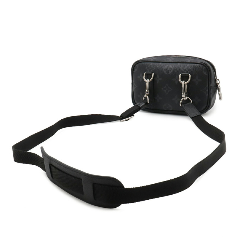 路易威登 (LOUIS VUITTON) Monogram Eclipse 戶外手拿包/肩包/腰包 M30755-2