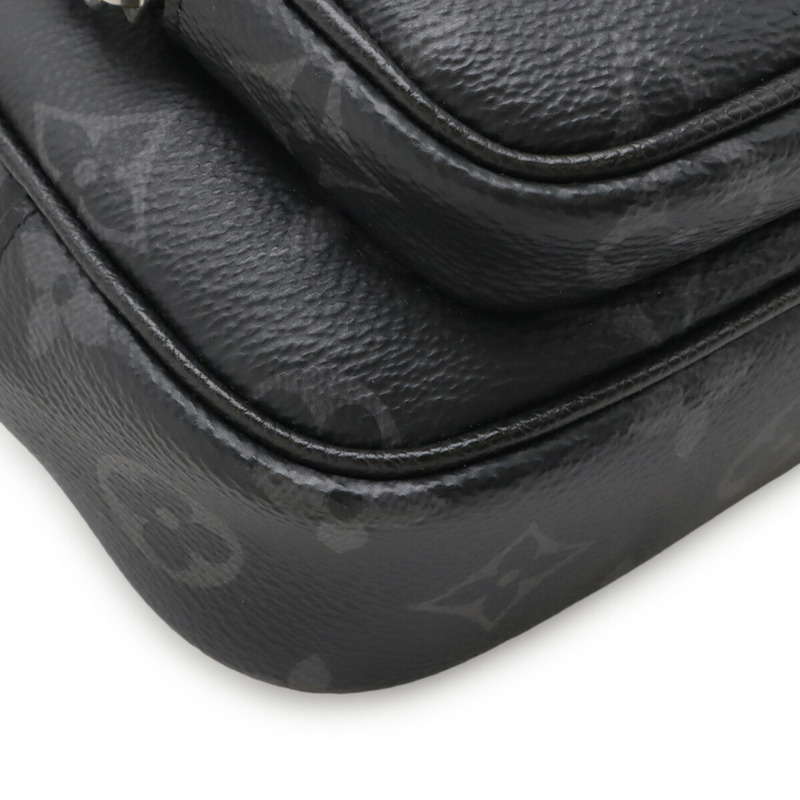 路易威登 (LOUIS VUITTON) Monogram Eclipse 戶外手拿包/肩包/腰包 M30755-3