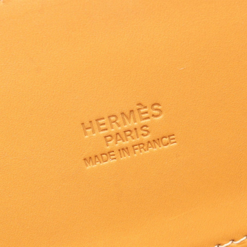 愛馬仕白色巴士GM托特包 D Chamonix皮革天然二手女士SHW女士-3