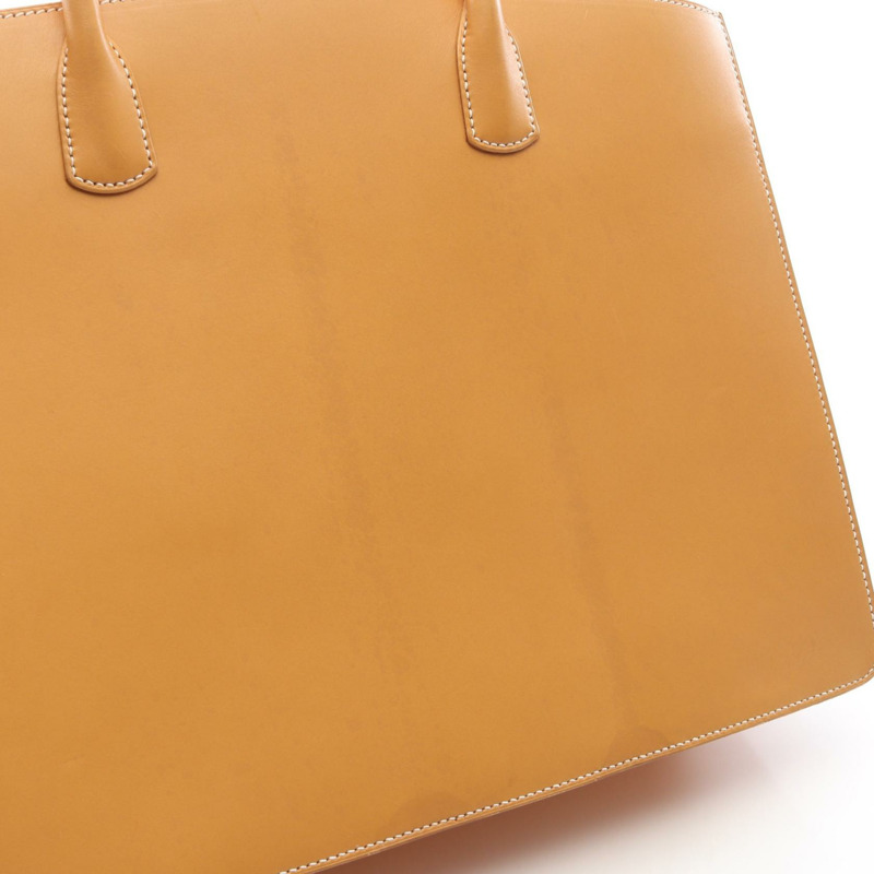 愛馬仕白色巴士GM托特包 D Chamonix皮革天然二手女士SHW女士-5