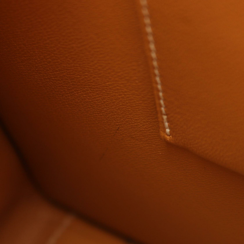 愛馬仕白色巴士GM托特包 D Chamonix皮革天然二手女士SHW女士-11