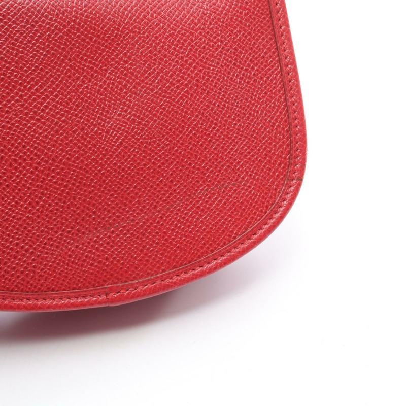 HERMES Balle de Golf 迷你肩斜背包 V Courchevel Rouge Vif 二手 GHW-7