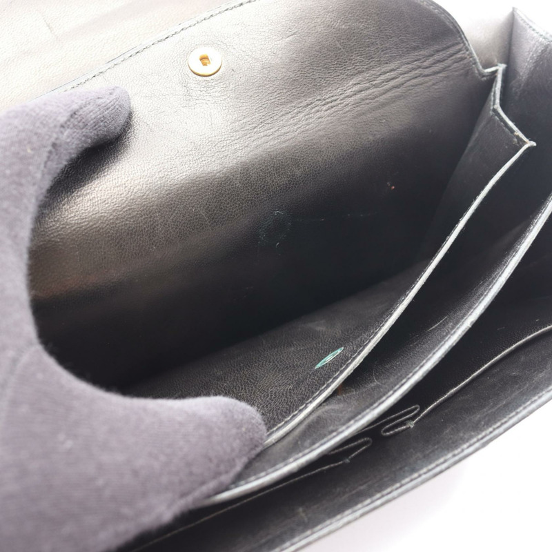 愛馬仕鋼琴包 Box 小牛皮 黑色 GHW 二手 女士 J-7