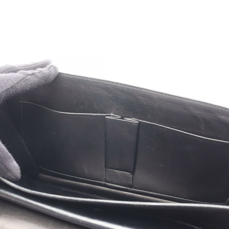 愛馬仕鋼琴包 Box 小牛皮 黑色 GHW 二手 女士 J-8