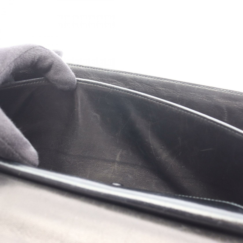 愛馬仕鋼琴包 Box 小牛皮 黑色 GHW 二手 女士 J-9
