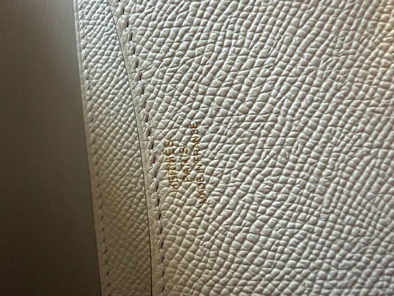 💖Hermes 迷你康康 mini Constance💖 奶昔白金釦 K刻-5