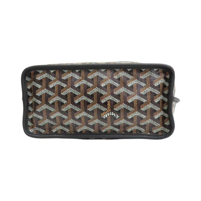 黑色 帆布 Anjou Mini 肩背包【GOYARD 高雅德】-3