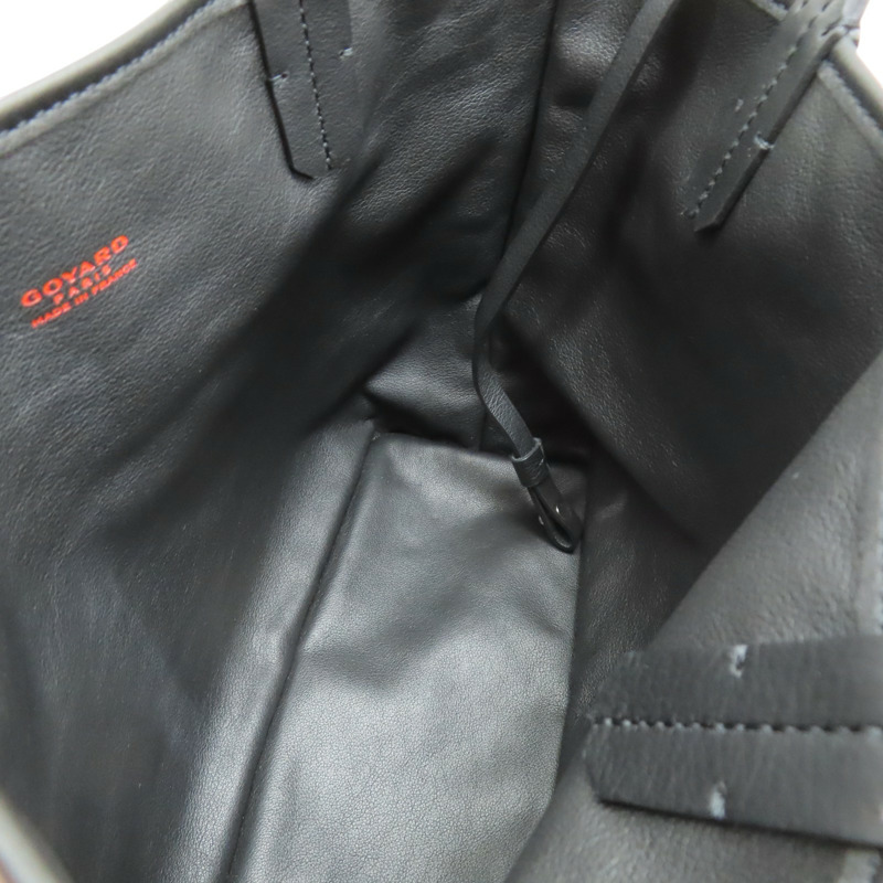 黑色 帆布 Anjou Mini 肩背包【GOYARD 高雅德】-4