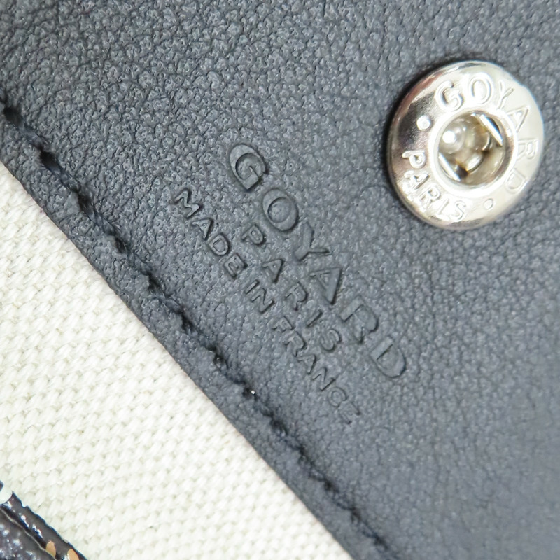 黑色 帆布 Anjou Mini 肩背包【GOYARD 高雅德】-8