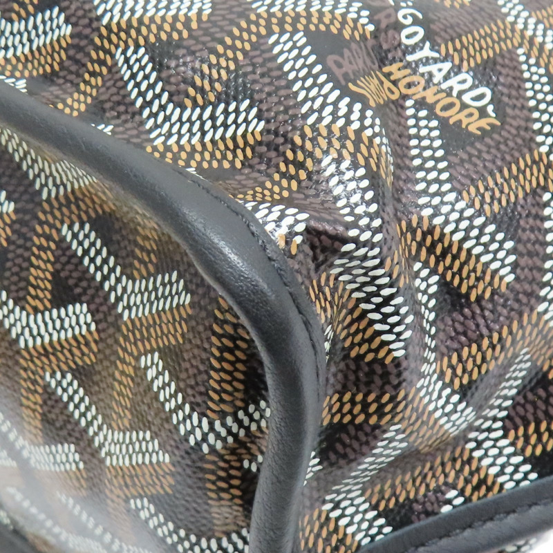 黑色 帆布 Anjou Mini 肩背包【GOYARD 高雅德】-13