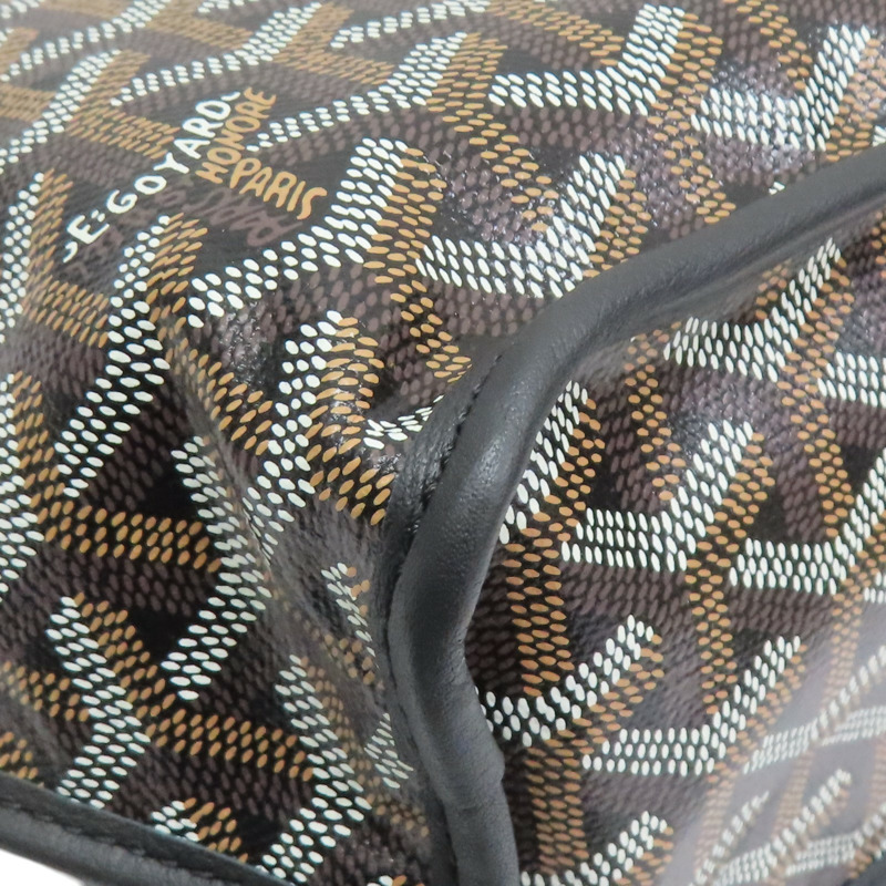 黑色 帆布 Anjou Mini 肩背包【GOYARD 高雅德】-14