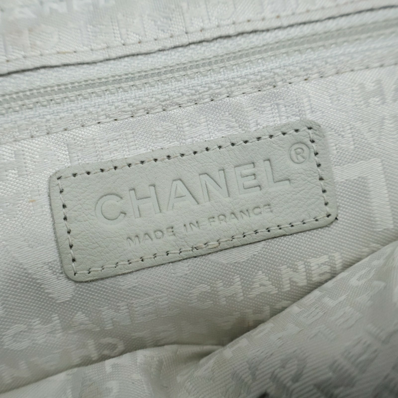 紫色 毛呢編織 COCO 25 鍊帶 肩背包 (無卡)【CHANEL 香奈兒】-6