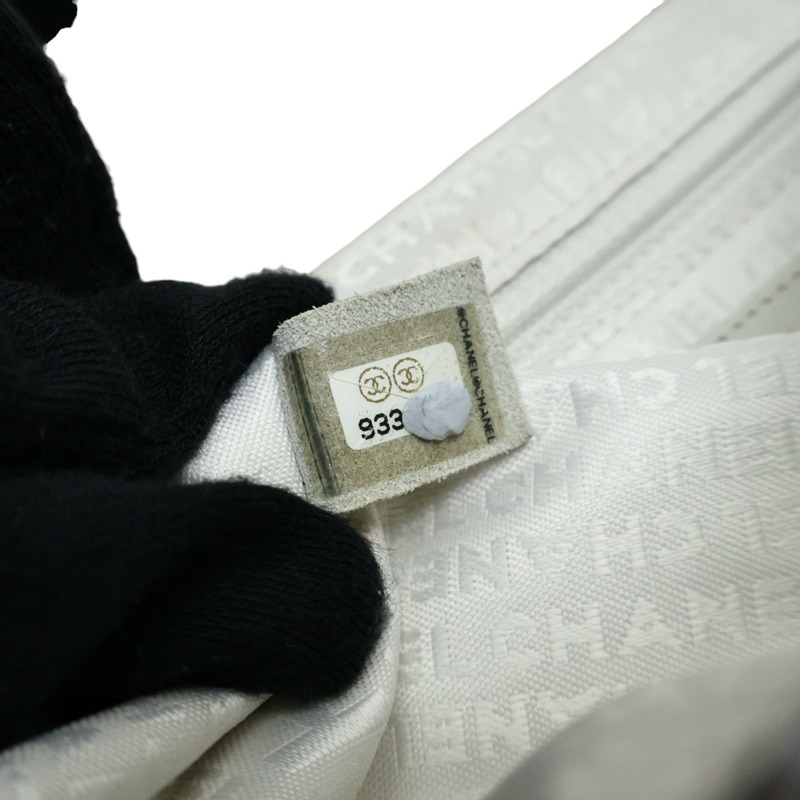 紫色 毛呢編織 COCO 25 鍊帶 肩背包 (無卡)【CHANEL 香奈兒】-7