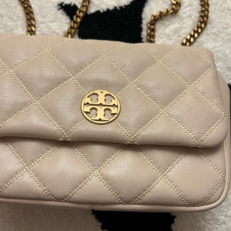 Tory Burch Willas 山羊皮鏈條翻蓋包 肩背 斜背 手提-5