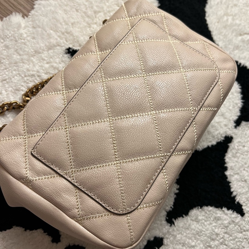 Tory Burch Willas 山羊皮鏈條翻蓋包 肩背 斜背 手提-9