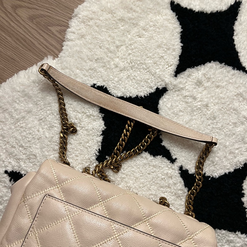 Tory Burch Willas 山羊皮鏈條翻蓋包 肩背 斜背 手提-21