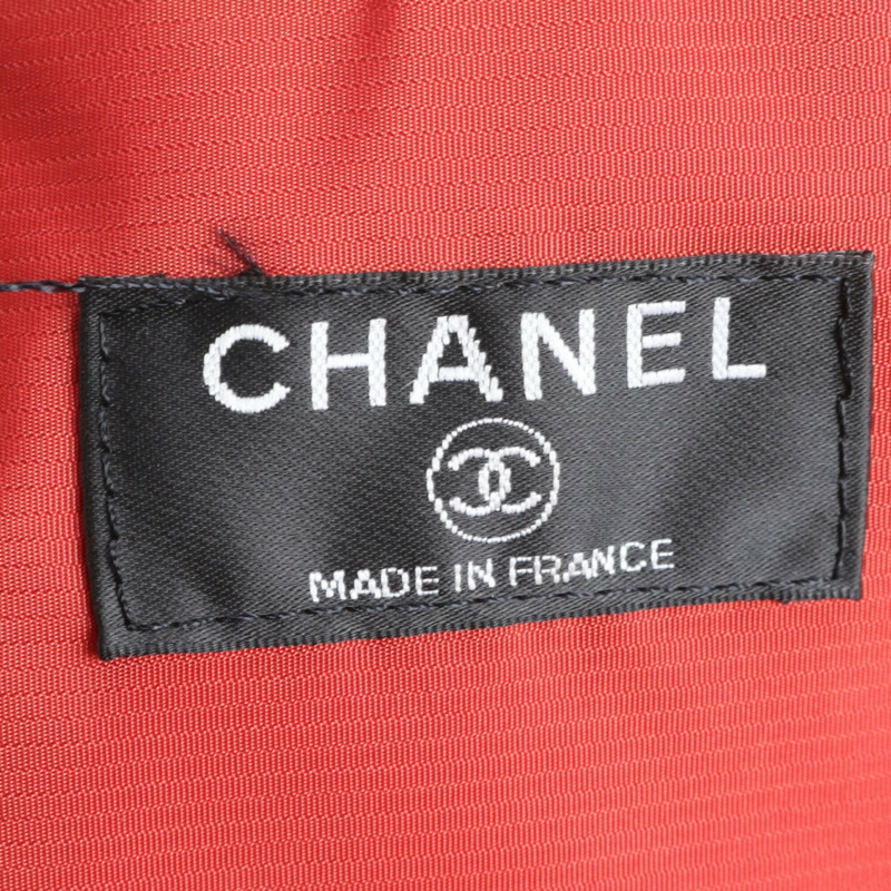 香奈兒旅行系列托特包單肩手提包黑色女士-7