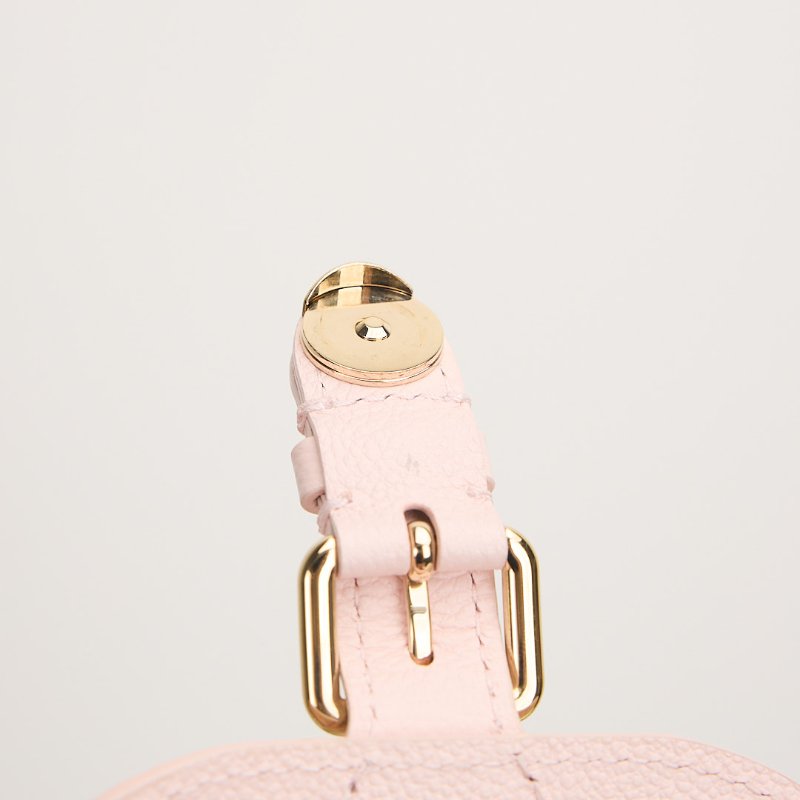 二手Lv backup 青蛙後背包/粉壓紋-15