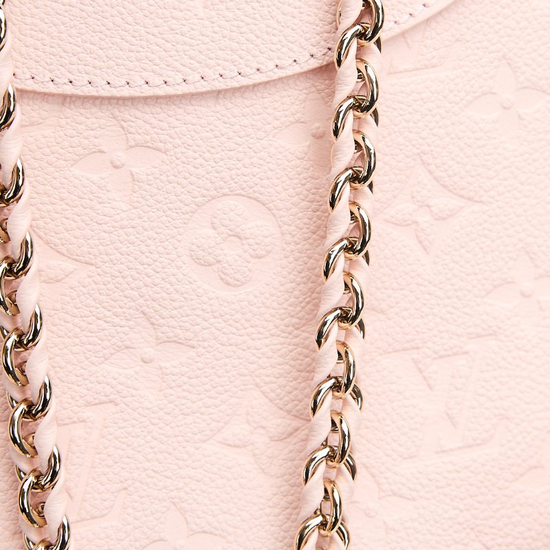 二手Lv backup 青蛙後背包/粉壓紋-16