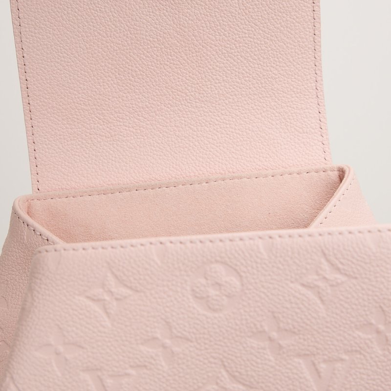 二手Lv backup 青蛙後背包/粉壓紋-18