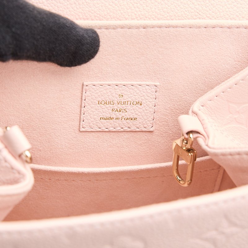 二手Lv backup 青蛙後背包/粉壓紋-21