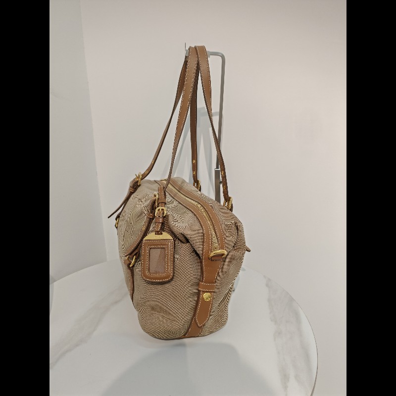 Prada帆布 shoulder tote-3