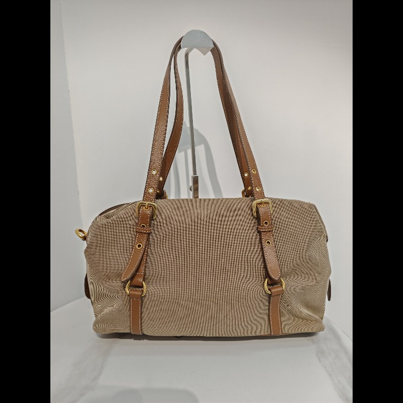 Prada帆布 shoulder tote-5