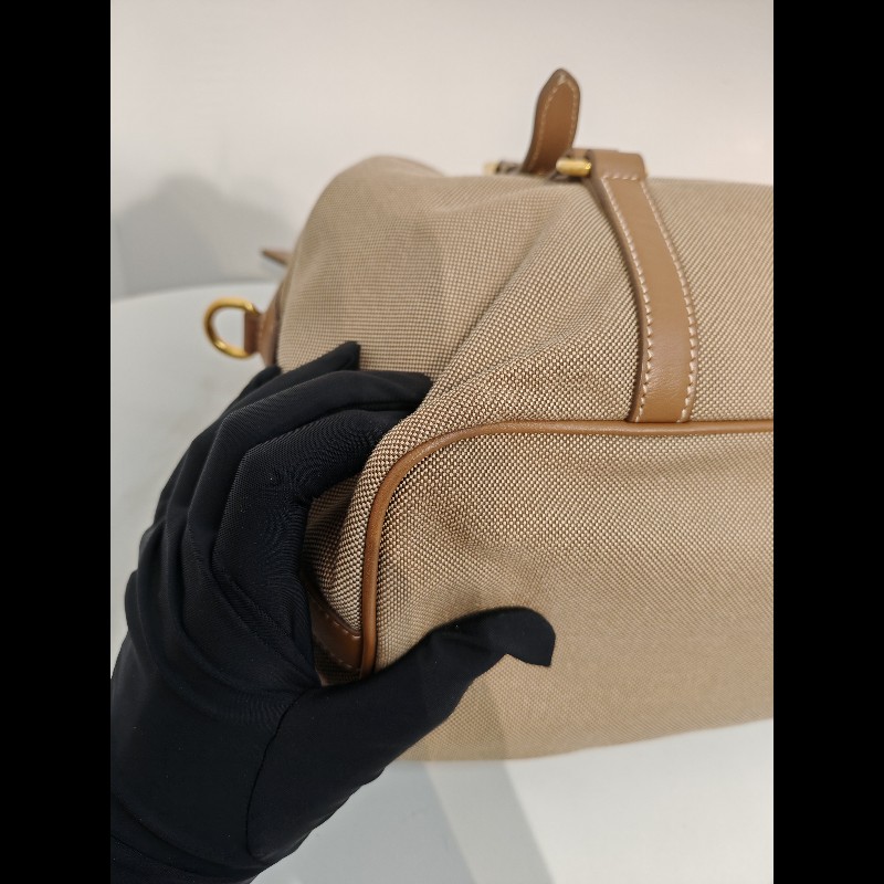 Prada帆布 shoulder tote-8