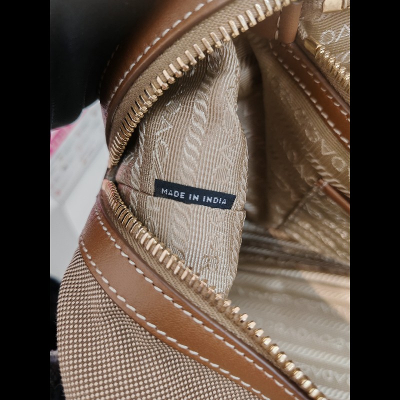 Prada帆布 shoulder tote-16