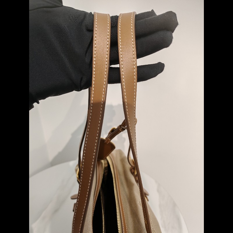 Prada帆布 shoulder tote-19