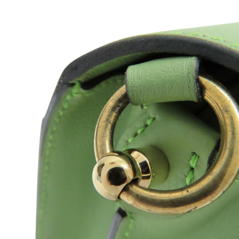 牛油果綠 Evercolor牛皮 Roulis Mini 肩背包 Y刻 金扣【HERMES 愛馬仕】-17