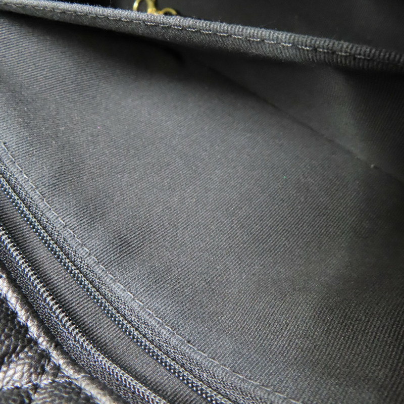 黑色 牛皮 鍊帶肩背包 金釦【CHANEL 香奈兒】 AS3049-6