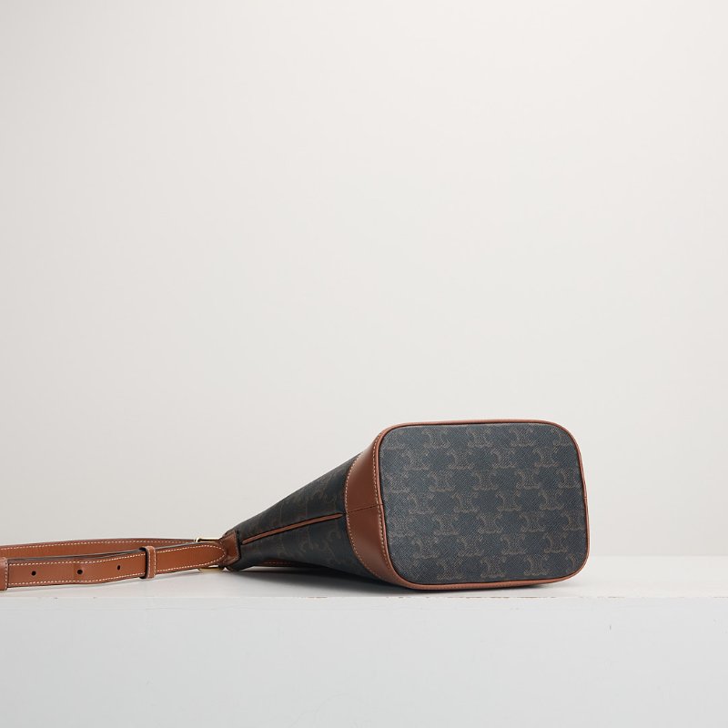 二手Celine 老花小號水桶包-3