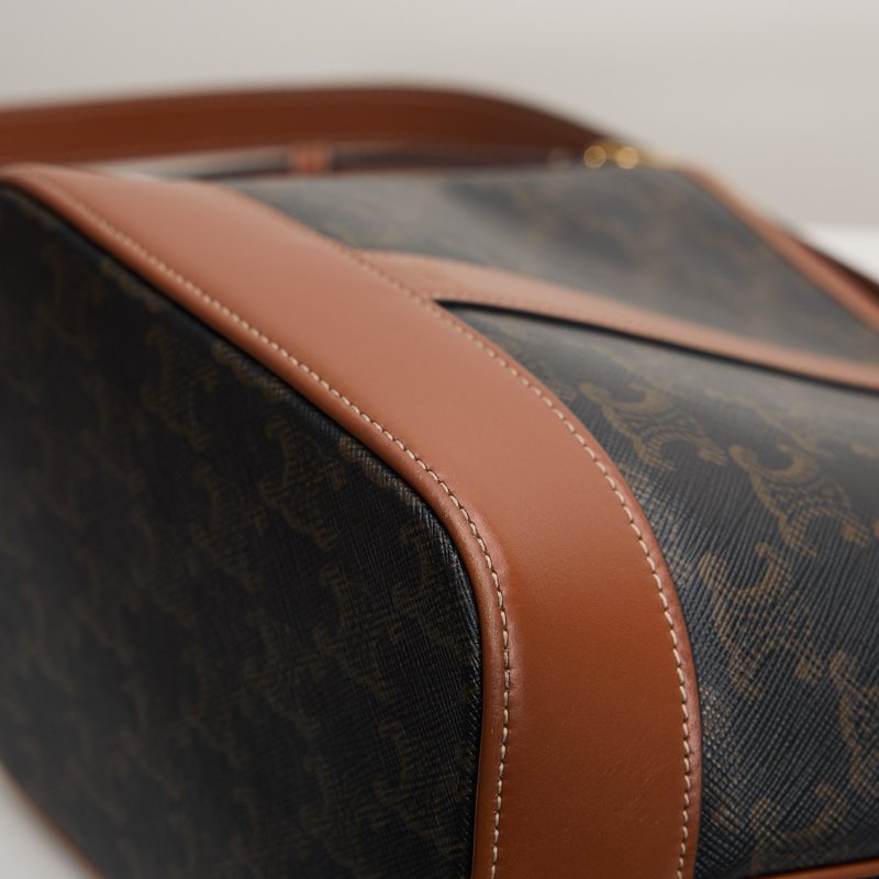 二手Celine 老花小號水桶包-9