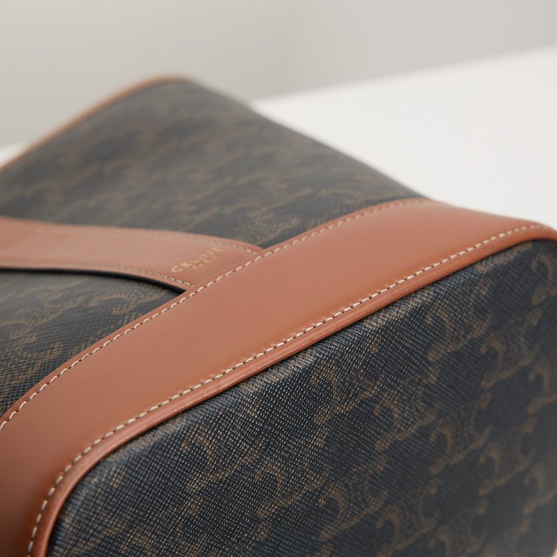 二手Celine 老花小號水桶包-10