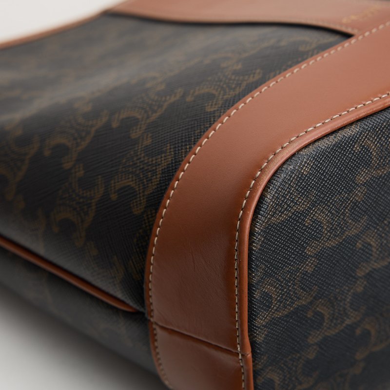 二手Celine 老花小號水桶包-11