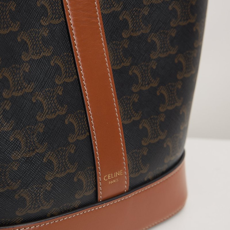 二手Celine 老花小號水桶包-16