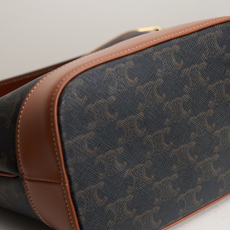 二手Celine 老花小號水桶包-18