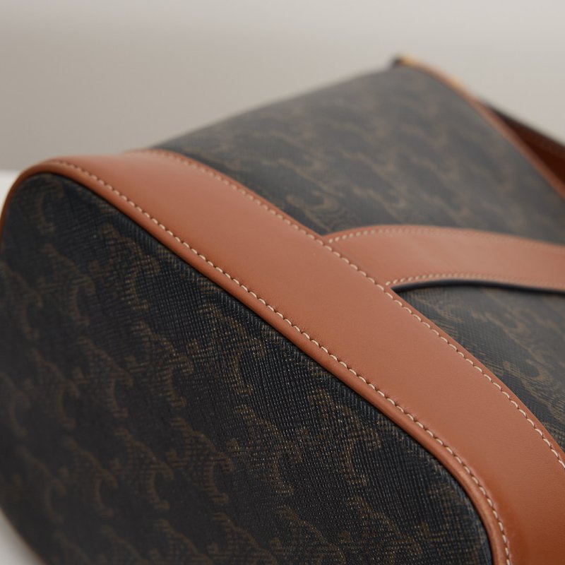 二手Celine 老花小號水桶包-19