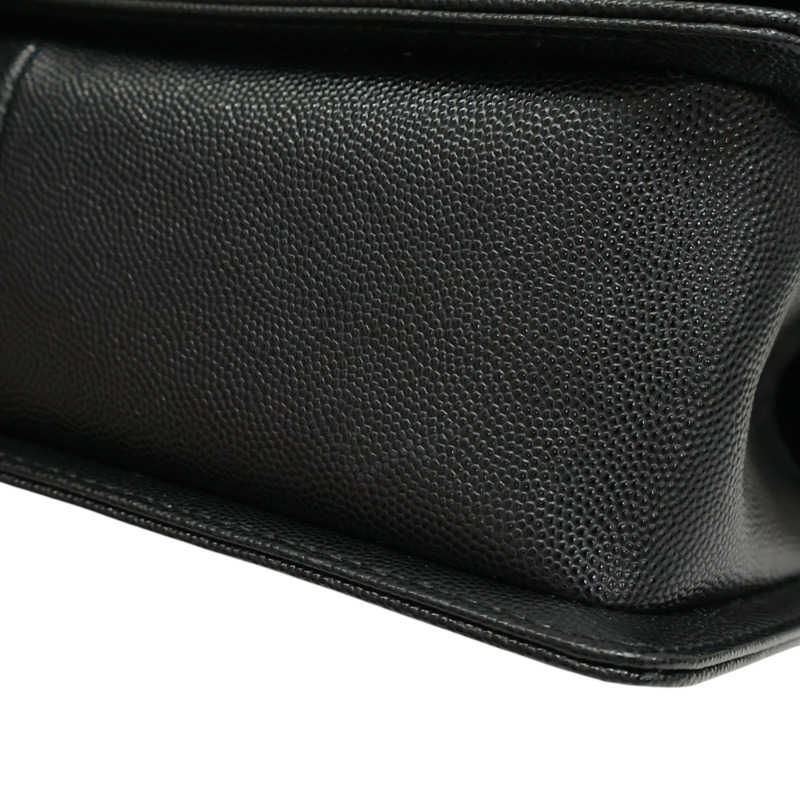 黑色 荔枝紋 牛皮 Boy25 鍊帶 肩背包【CHANEL 香奈兒】 A67086-9