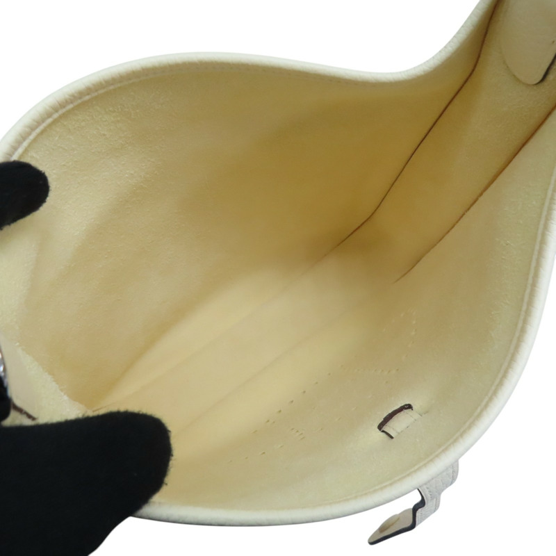 奶油白 TC牛皮 Evelyne Poche 29 肩背包 H083434CKAE U刻【HERMES 愛馬仕】 H083434CKAE-4