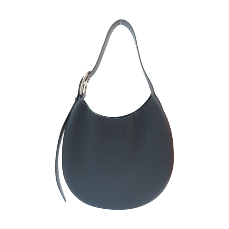 黑色 togo/swift牛皮 肩背包 B刻 銀釦【HERMES 愛馬仕】 H085336CPAA-1