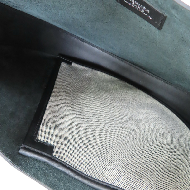 黑色 togo/swift牛皮 肩背包 B刻 銀釦【HERMES 愛馬仕】 H085336CPAA-4