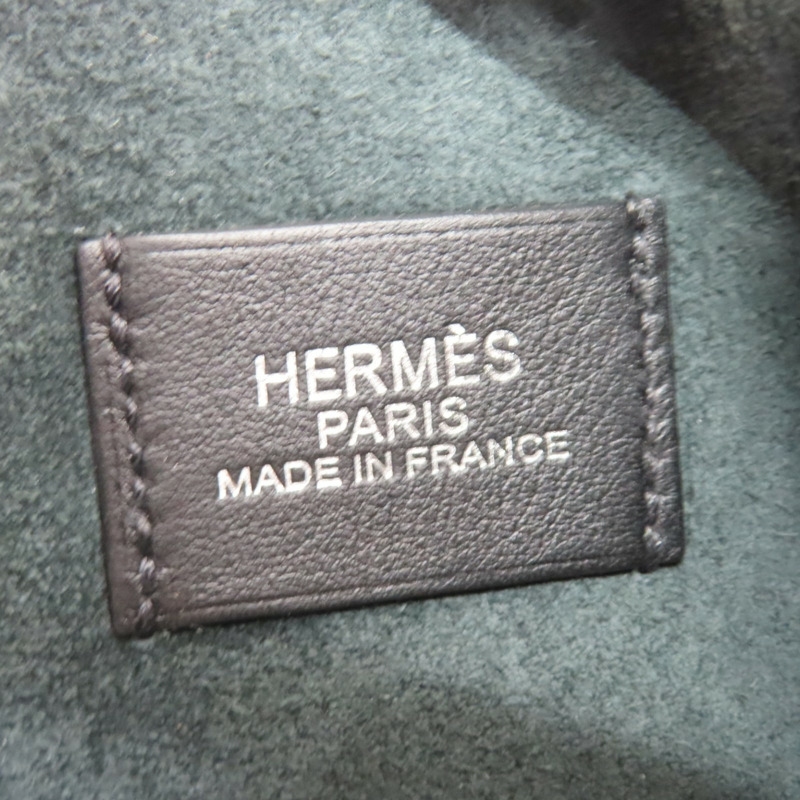 黑色 togo/swift牛皮 肩背包 B刻 銀釦【HERMES 愛馬仕】 H085336CPAA-6